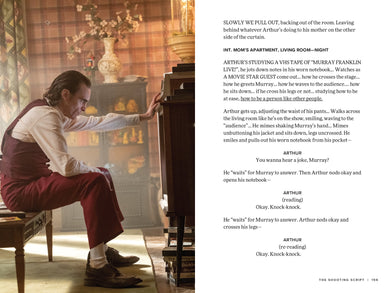 Joker: The Official Script Book inside page 3