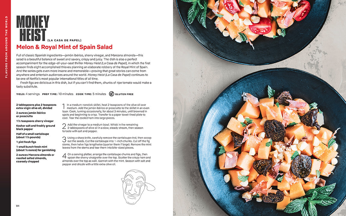 Official Netflix Cookbook inside page 2