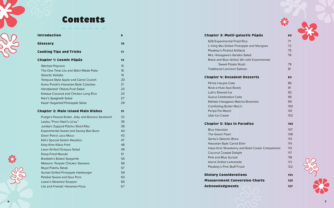 Lilo and Stitch: The Official Cookbook inside page 1