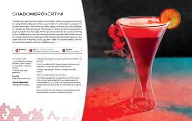 Mass Effect: The Official Cocktail Book inside page 1