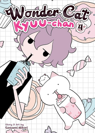 Wonder Cat Kyuu-chan Vol. 4-Graphic novel / Comic book / Manga: genres-買書書 BuyBookBook