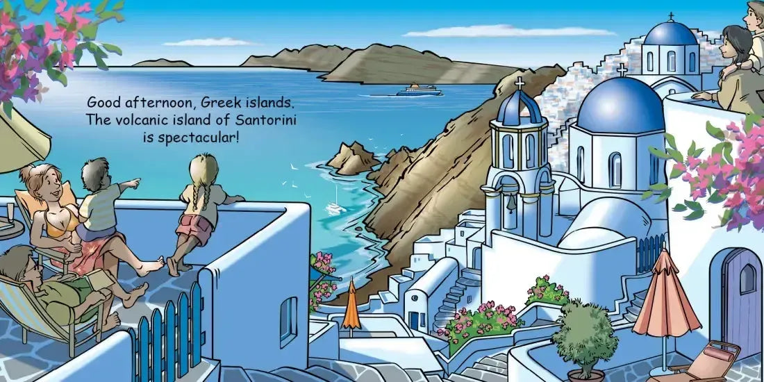 Good Night Greece US - Board book