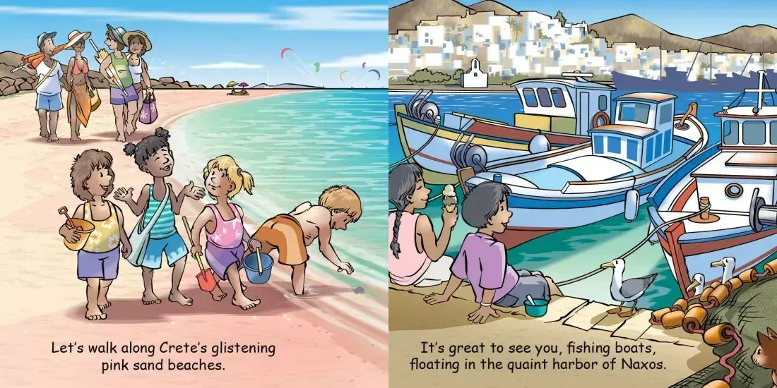 Good Night Greece US - Board book