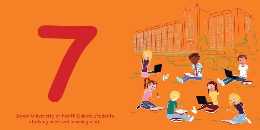 Count to Sleep North Dakota US - Board book