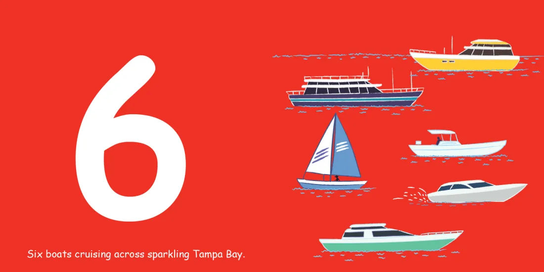 Count to Sleep Tampa Bay US - Board book
