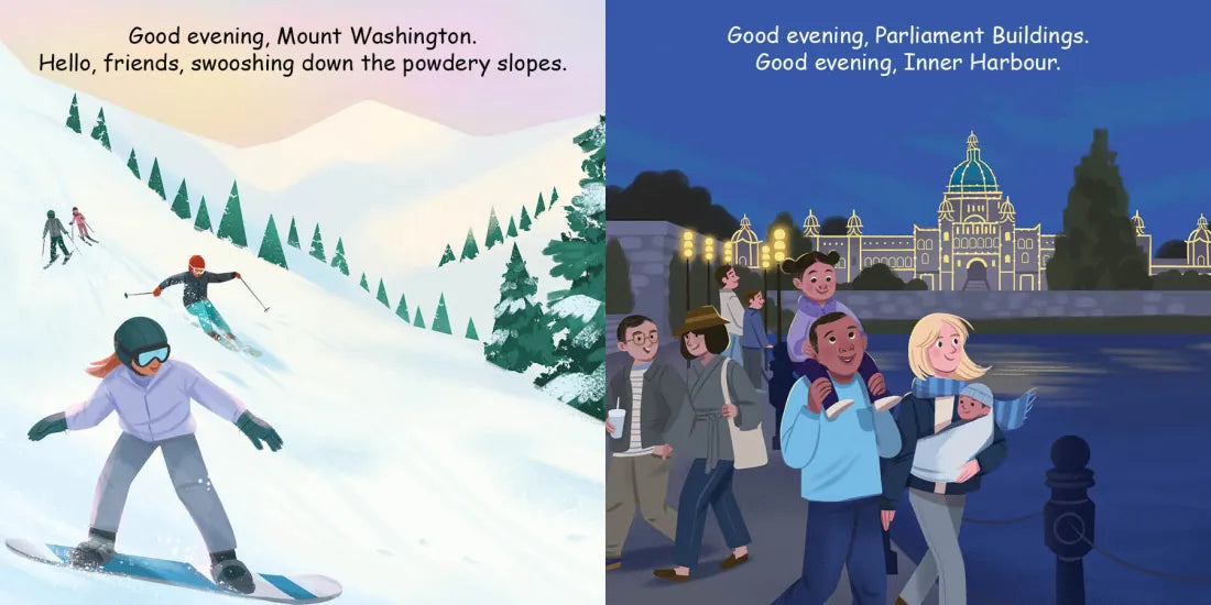 Good Night Vancouver Island US - Board book