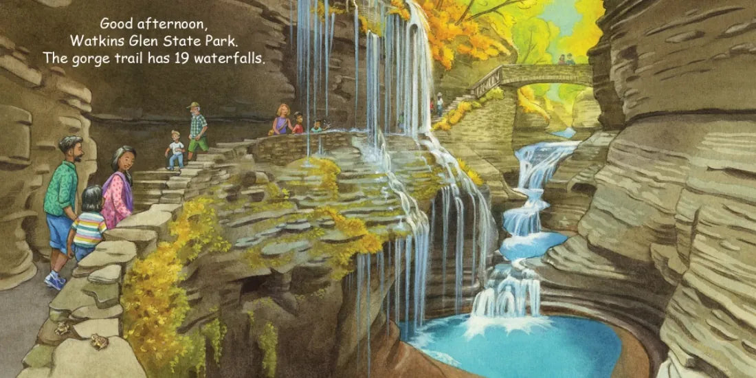 Good Night Finger Lakes US - Board book