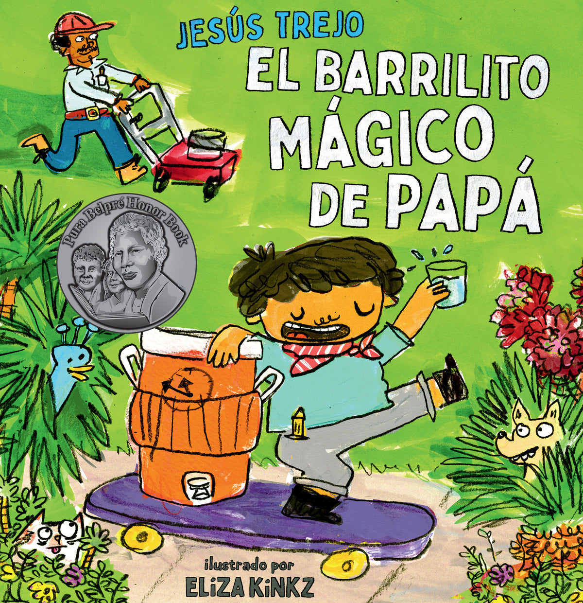 El Barrilito Mágico de Papá (Papá's Magical Water-Jug Clock) cover (ISBN 9781662651373)