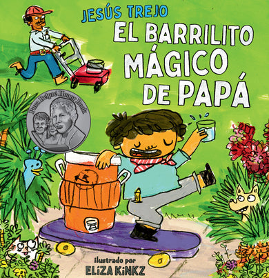 El Barrilito Mágico de Papá (Papá's Magical Water-Jug Clock) cover (ISBN 9781662651373)