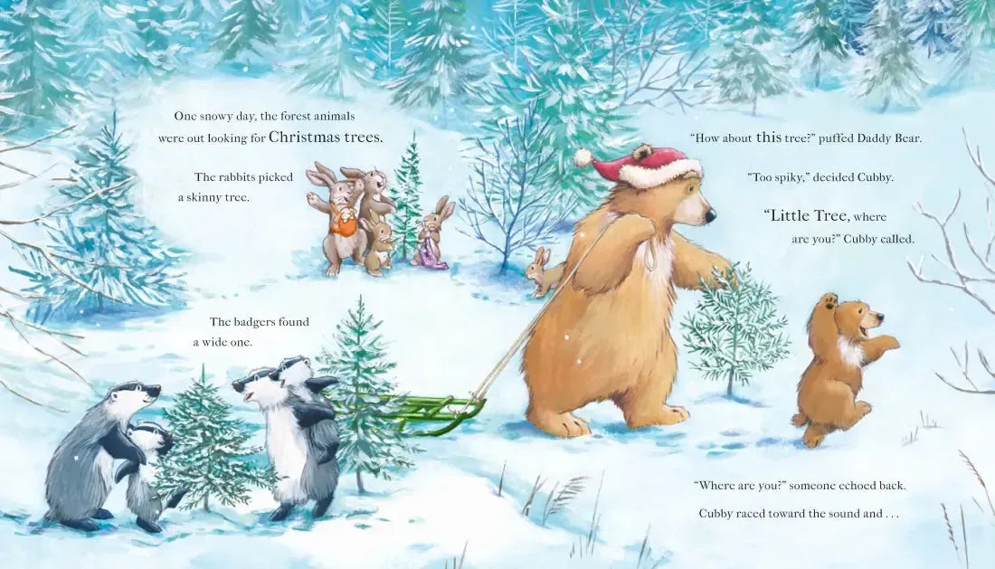 The Littlest Christmas Tree US - Hardback