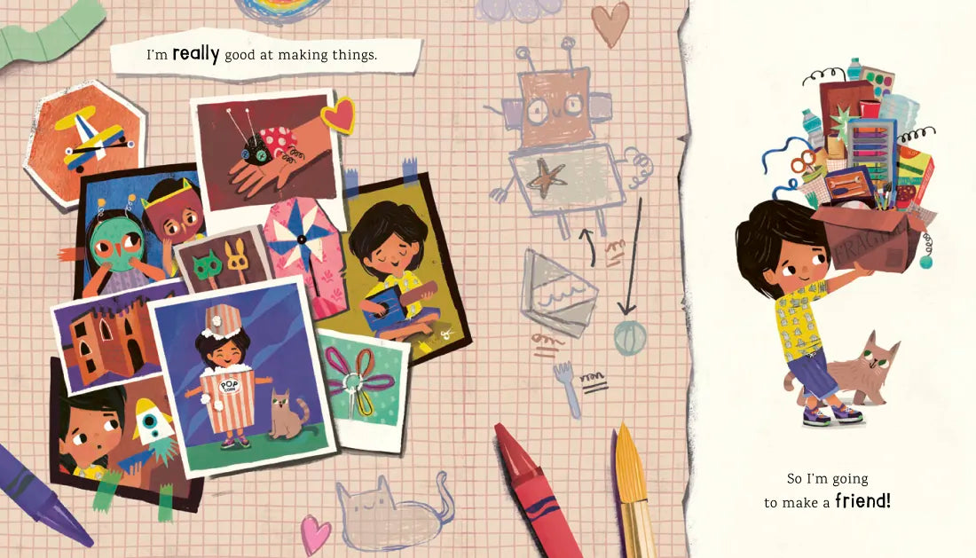 I'm Going to Make a Friend US - Hardback
