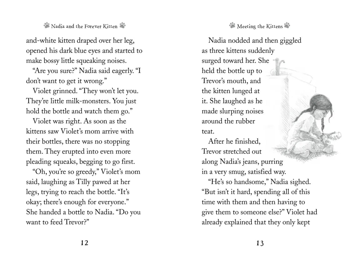 Nadia and the Forever Kitten US - Paperback / softback