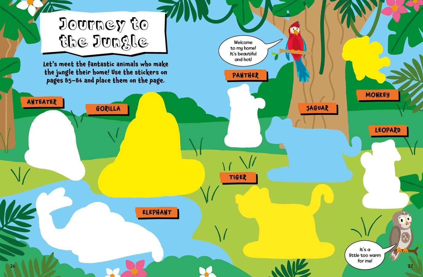 Boredom Busters: Animals Sticker Activity US - Paperback / softback