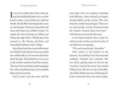 The Orphaned Tiger US - Paperback / softback