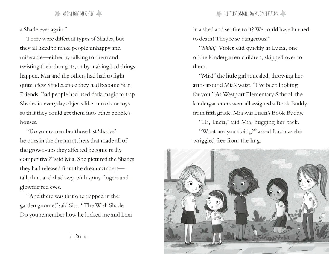 Star Friends 2 Books in 1: Moonlight Mischief & Hidden Charm US - Paperback / softback