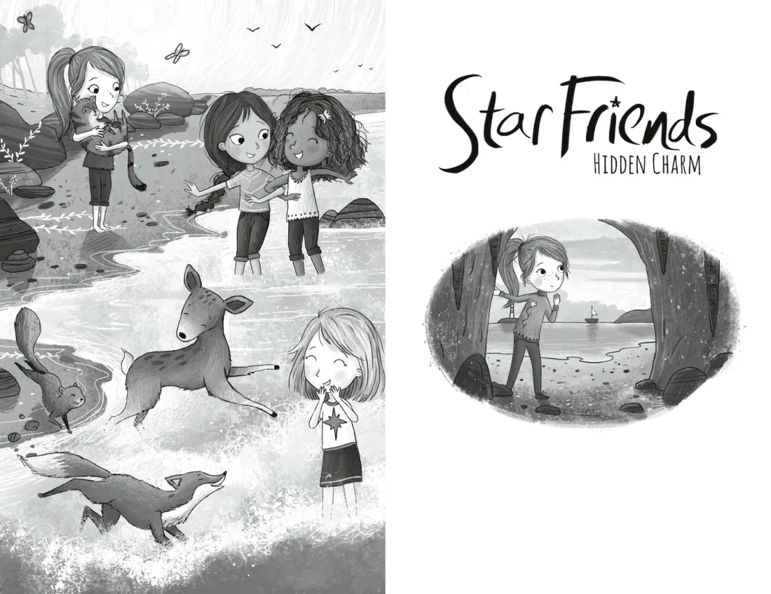 Star Friends 2 Books in 1: Moonlight Mischief & Hidden Charm US - Paperback / softback