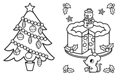 My Busy Christmas Coloring Book US - Paperback / softback