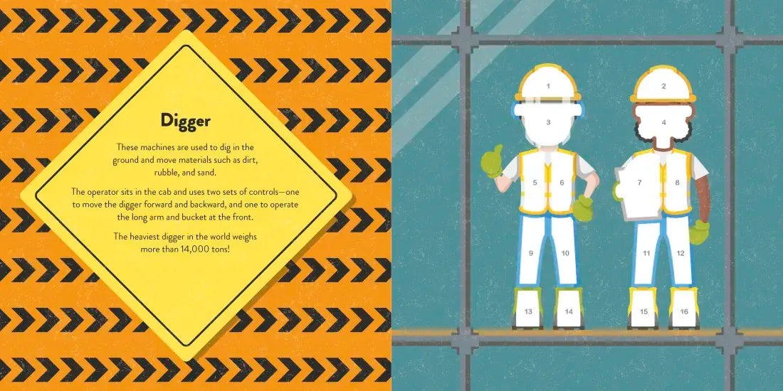 Color with Stickers: Construction US - Paperback / softback