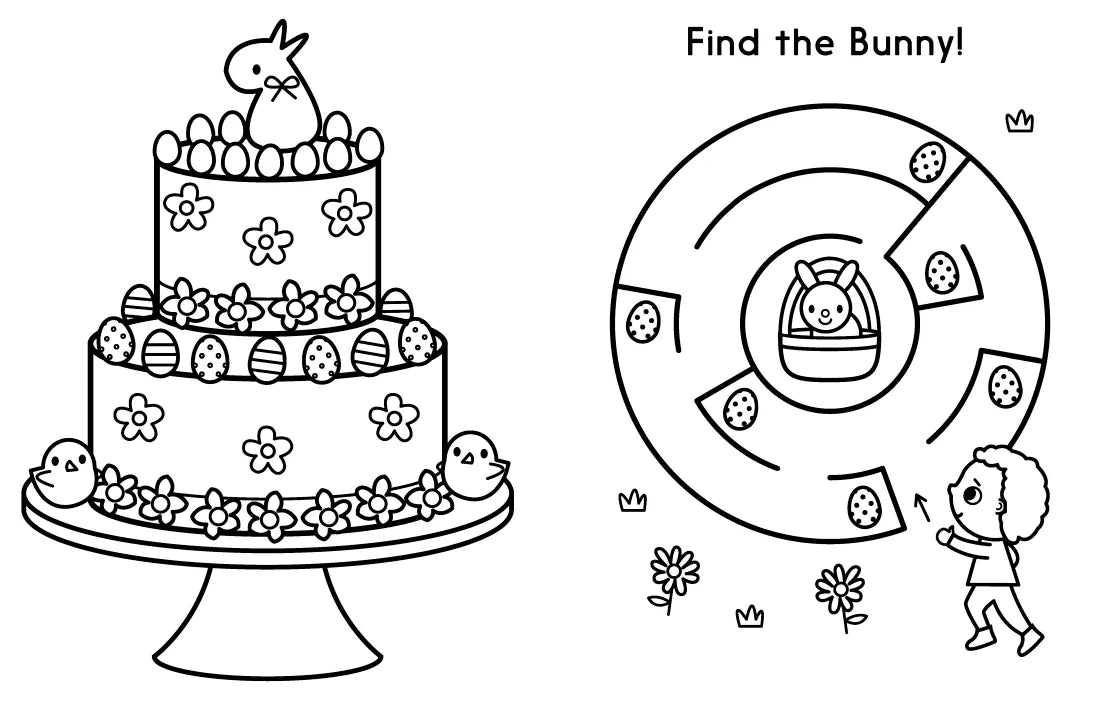 My Busy Easter Coloring Book US - Paperback / softback