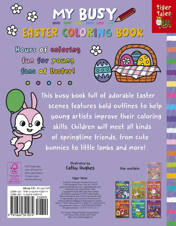 My Busy Easter Coloring Book US - Paperback / softback
