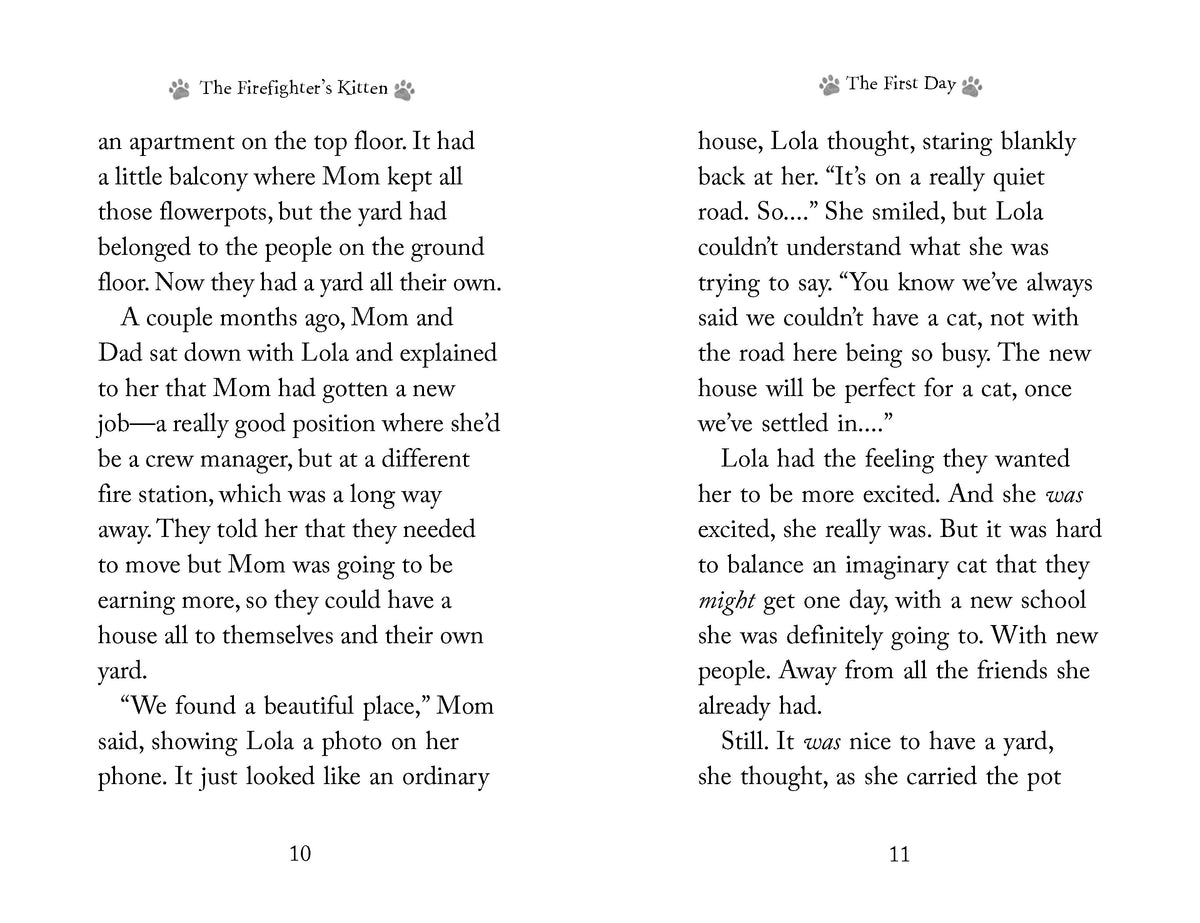 The Firefighter's Kitten interior 4 (ISBN 9781664341289)