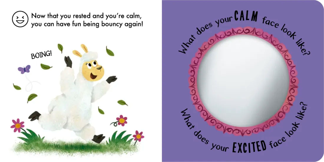 Calmer Llama: Touch and Feelings US - Board book