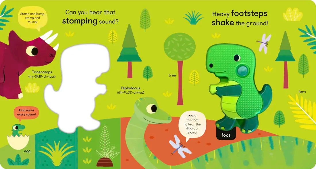 Noisy Dinosaur US - Board book