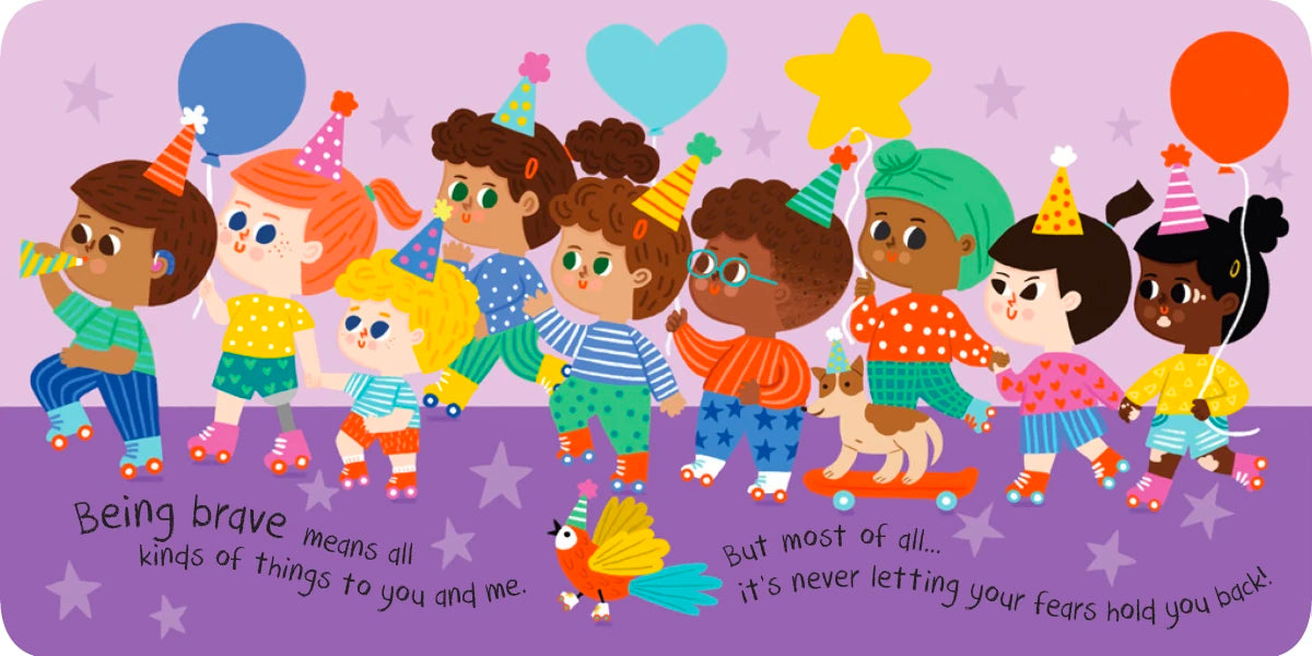 Let's Be Brave US - Board book