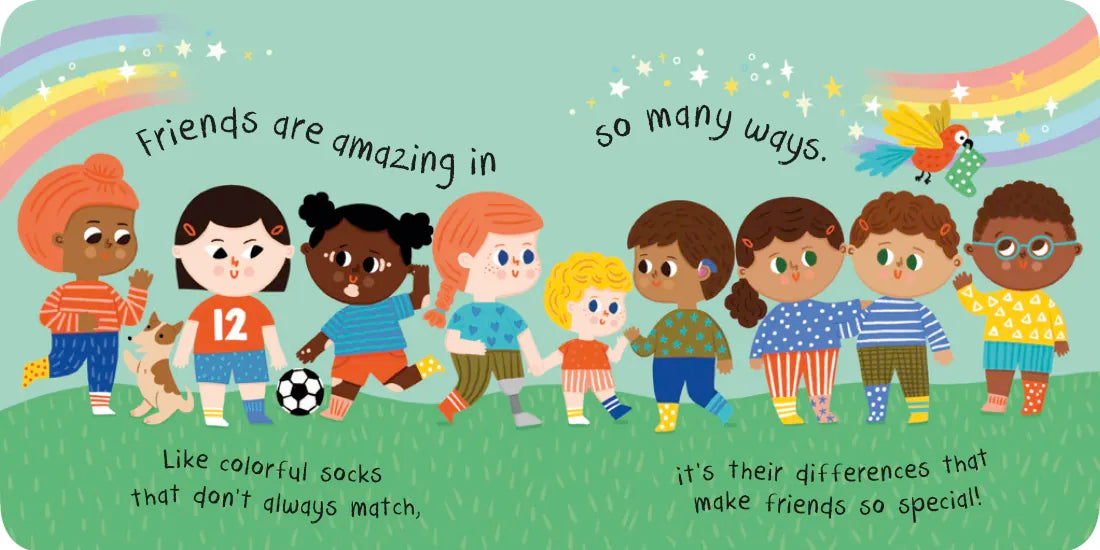 Let's Be Friends US - Board book