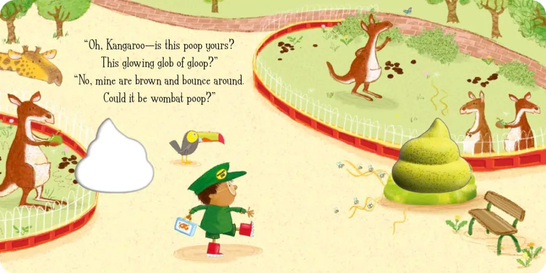 Who Pooped That Poo in the Zoo? US - Board book