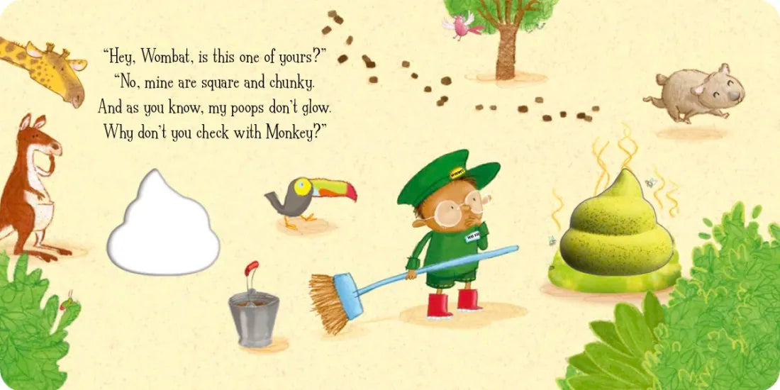 Who Pooped That Poo in the Zoo? US - Board book