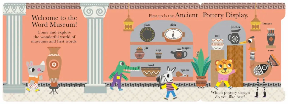Word Museum US - Board book