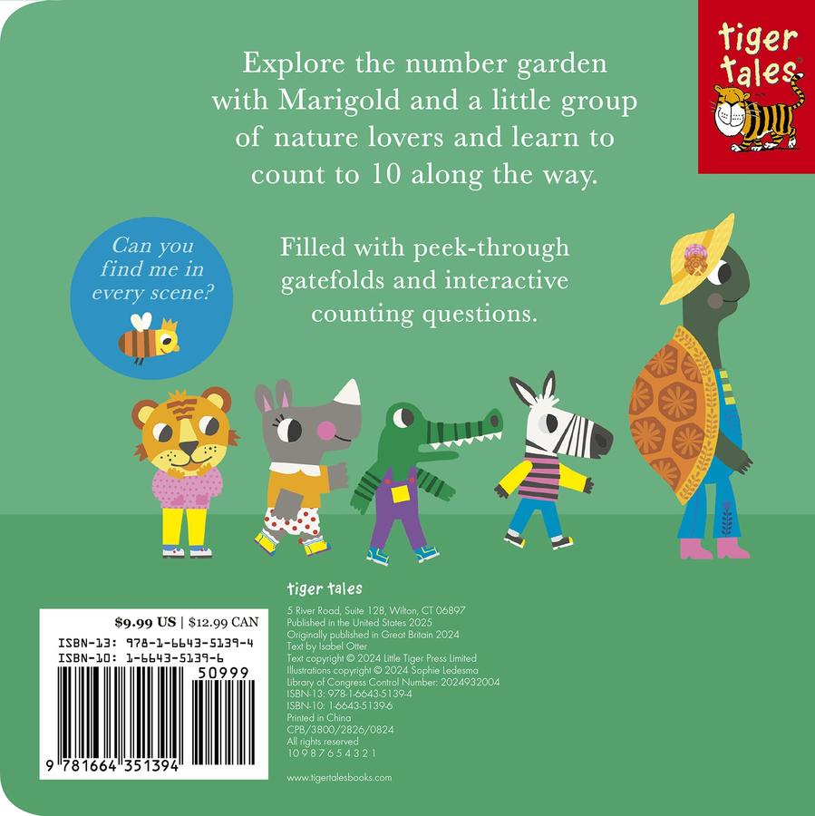 Number Garden US - Board book
