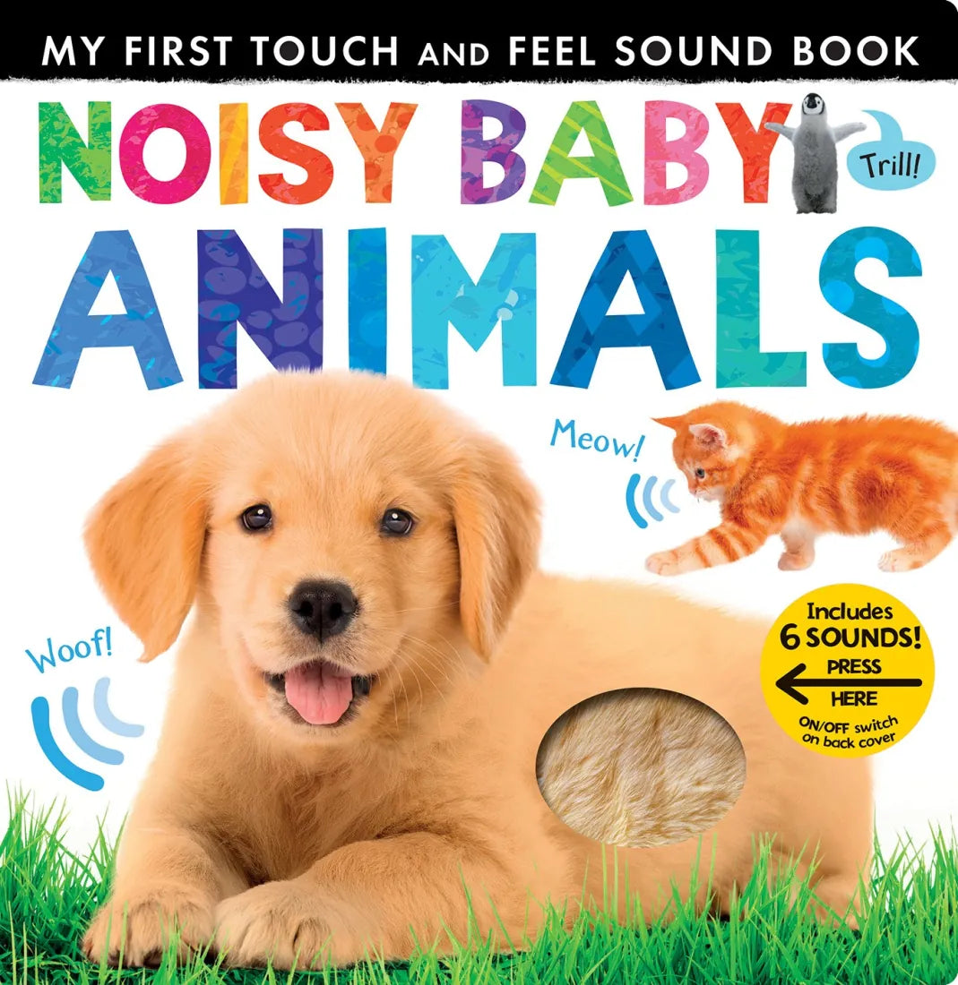 Noisy Animal 3-Book Boxed Set: My First Touch and Feel Sound Books US - Multiple-component retail product, boxed