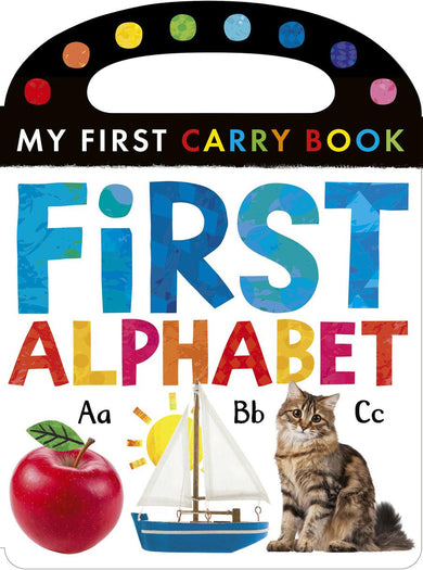 First Alphabet: My First Carry Book-Children’s Early years / early learning concepts-買書書 BuyBookBook