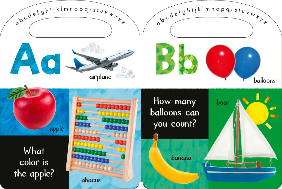 First Alphabet: My First Carry Book US - Board book