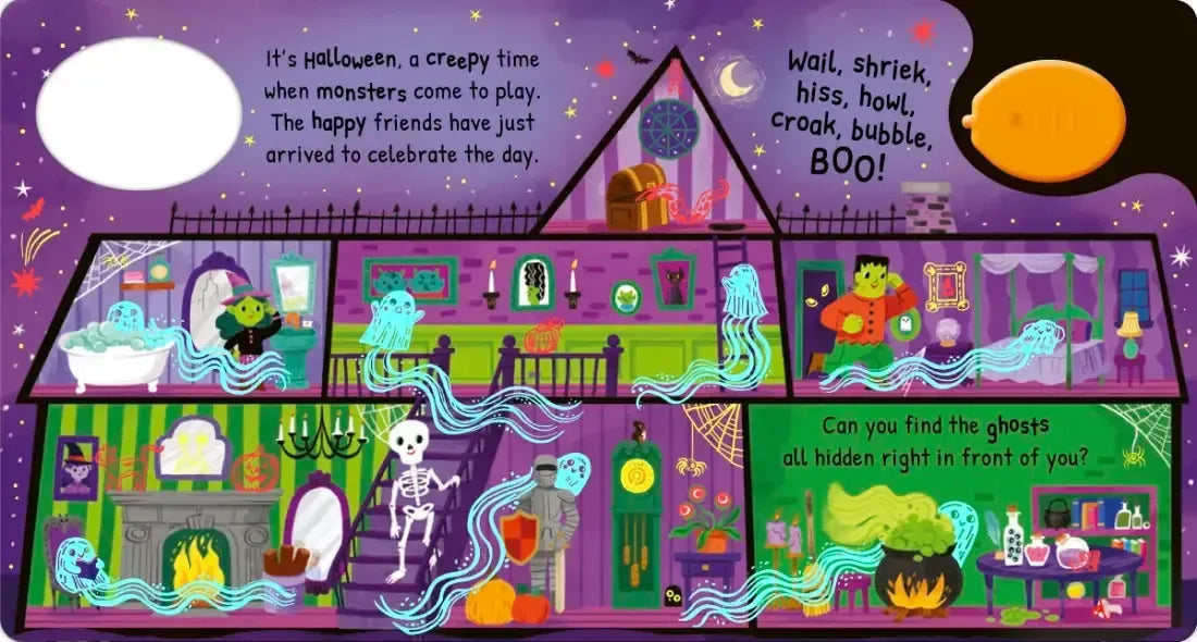 Magic Flashlight: Ghost Hunt US - Board book