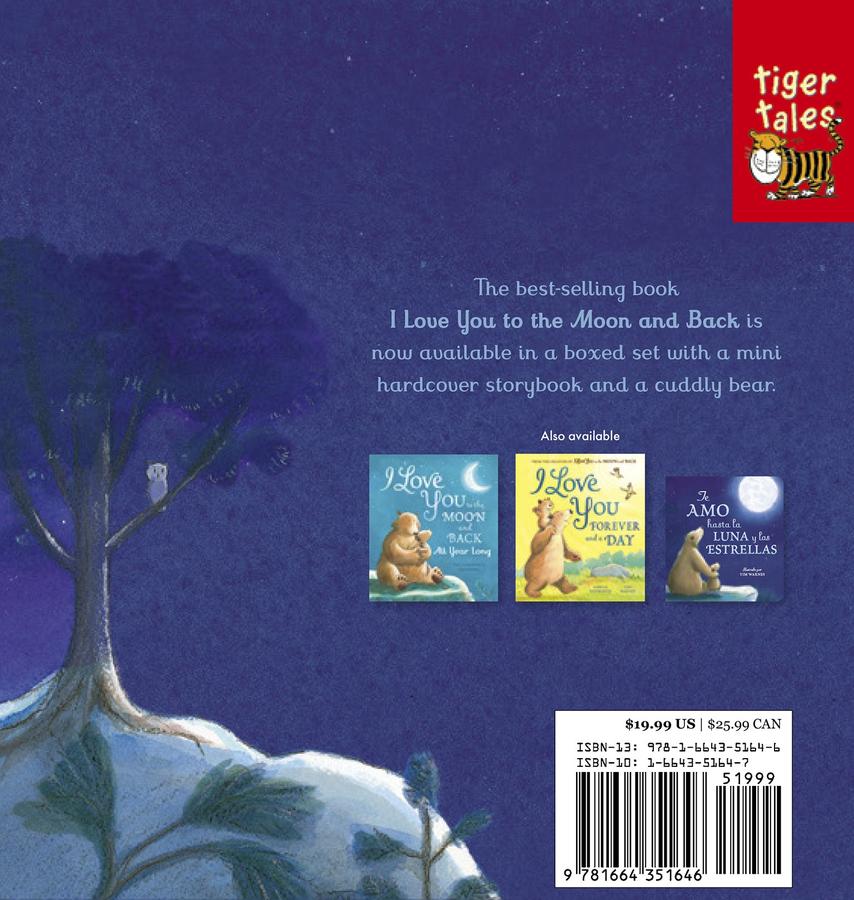 I Love You to the Moon and Back Book and Bear Set US - Multiple-component retail product