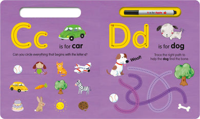 A is for Apple Wipe-Clean US - Board book