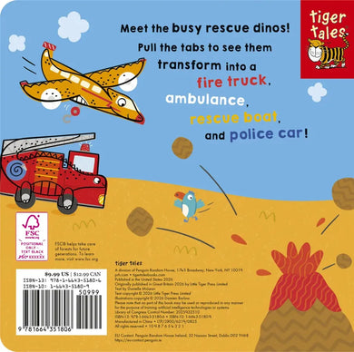 Busy Vehicles: Dino Rescue US - Board book