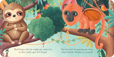Sleepy Sloth US - Board book