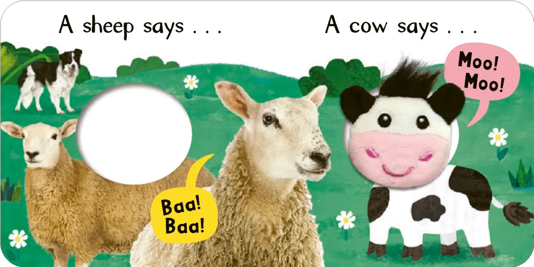 My First Finger Puppet: Moo! Moo! US - Board book