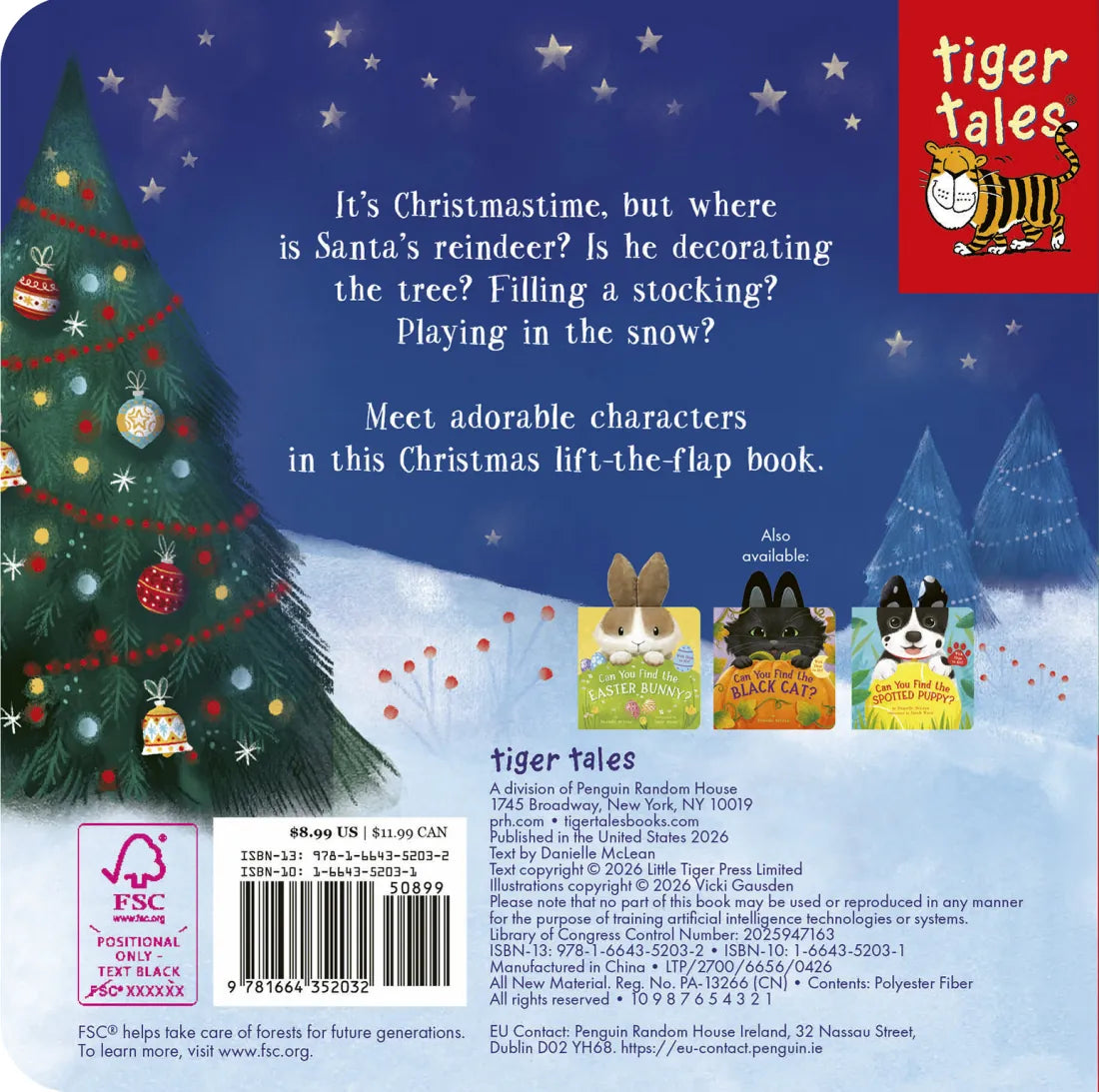 Can You Find Santa's Reindeer? US - Board book