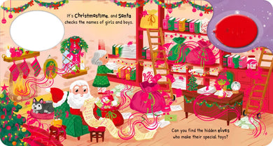 Magic Flashlight: Santa Surprise US - Board book