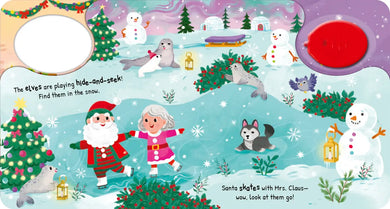 Magic Flashlight: Santa Surprise US - Board book