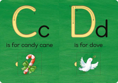 C is for Christmas US - Board book