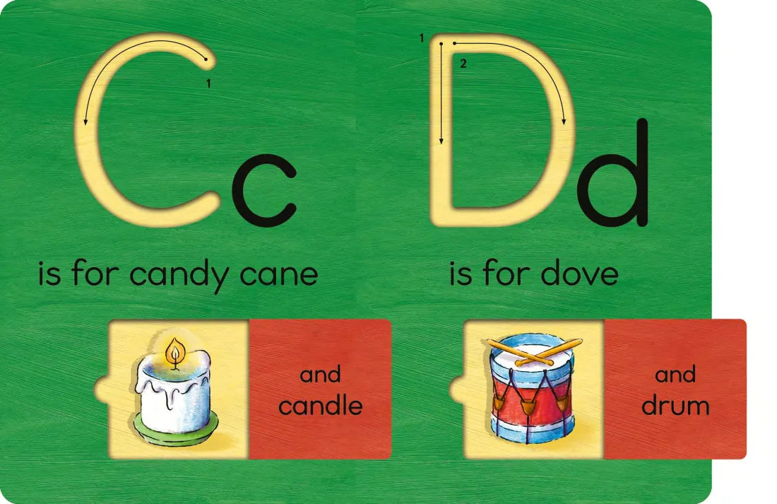 C is for Christmas US - Board book