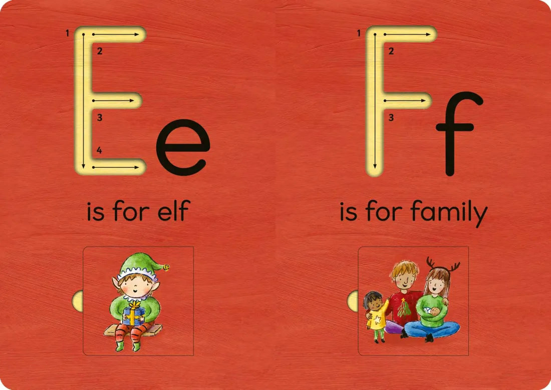 C is for Christmas US - Board book