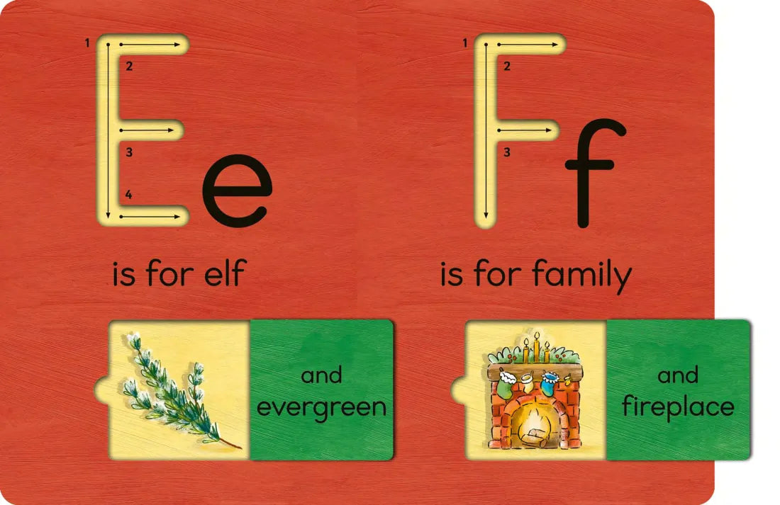 C is for Christmas US - Board book