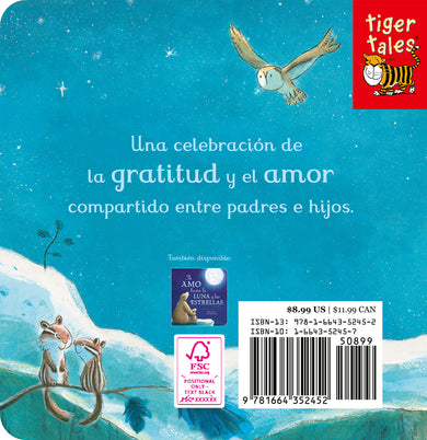 Te Amo Hasta la Luna y las Estrellas todo el ano (I Love You to the Moon and Back All Year Long - Spanish Edition) interior 3 (ISBN 9781664352452)